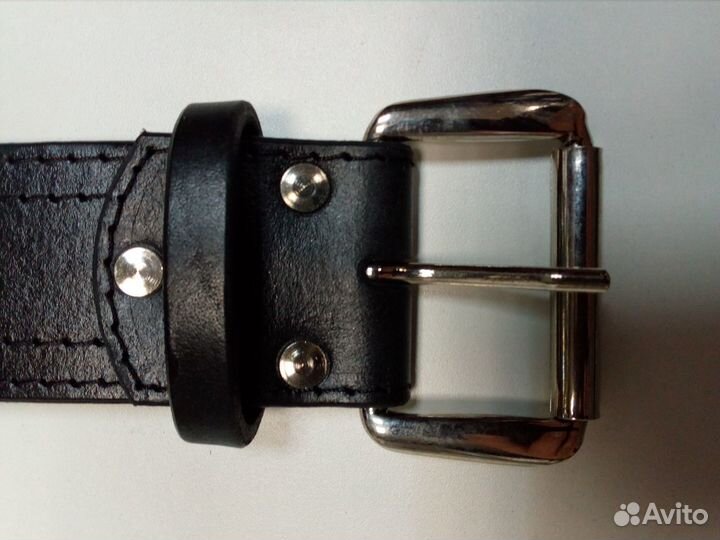 Мужской кожаный ремень 50 мм. (Наша мастерская)