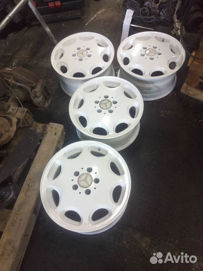 Литые диска 5*112 r16 стояли на Вито 638