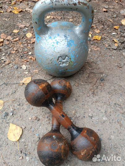 Гири, гантели