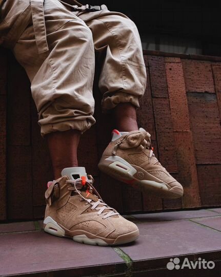 Jordan 6 Retro «Travis Scott British Khaki»