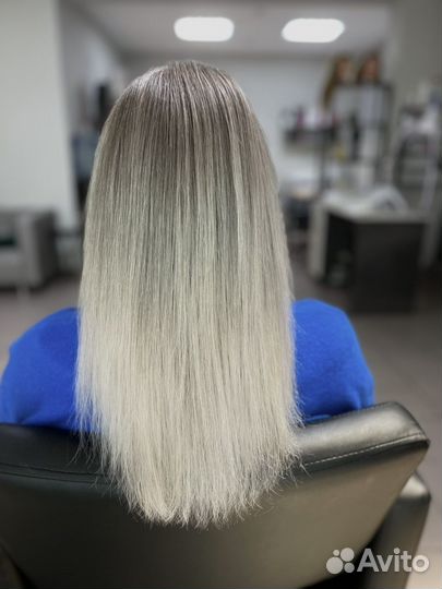 Окрашивание волос модель