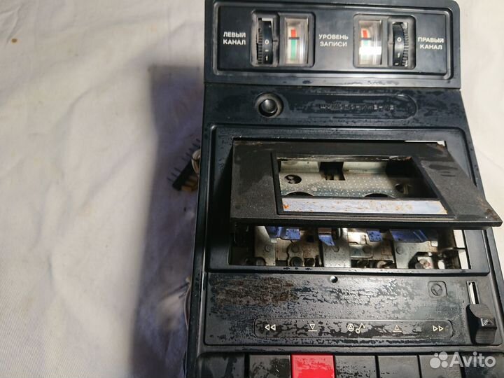 Магнитофонная панель Вега 115С