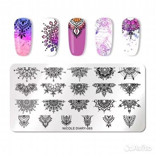 Трафареты для ногтей