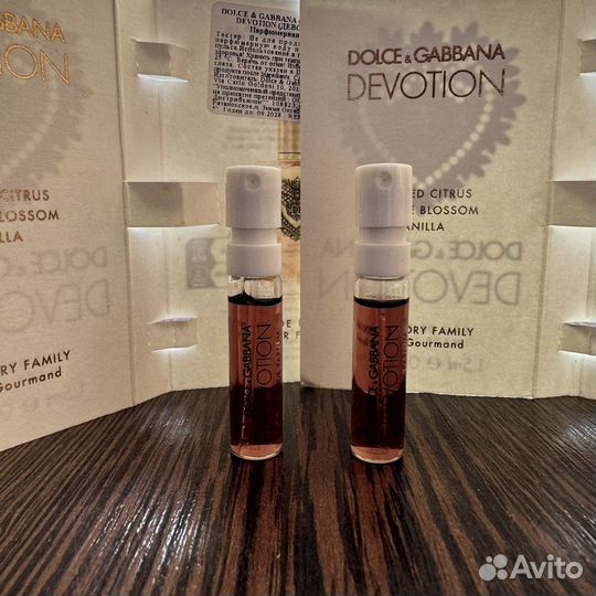 Dolce & gabbana Devotion: парфюмерная вода 1,5мл