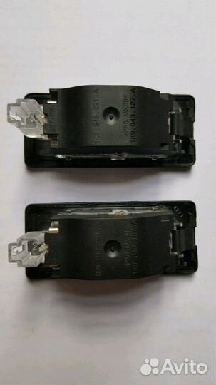 Фонари подсветки заднего номерного знака Фольксваг