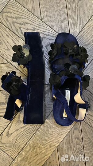 Туфли босоножки zara/miu miu 41р