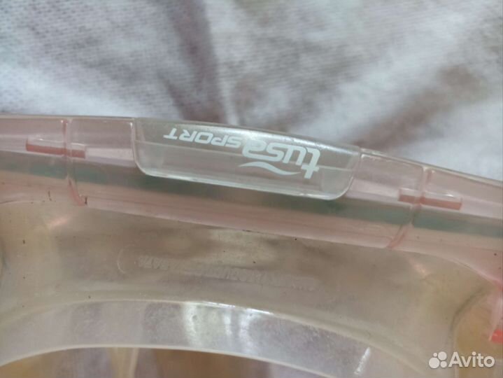 Маска для плавания с трубкой детская