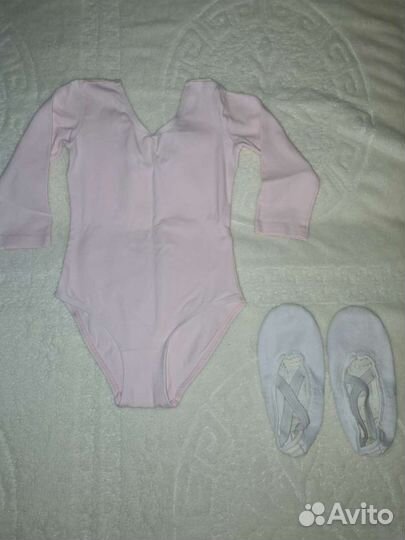 Гимнастический купальник р. 110-116