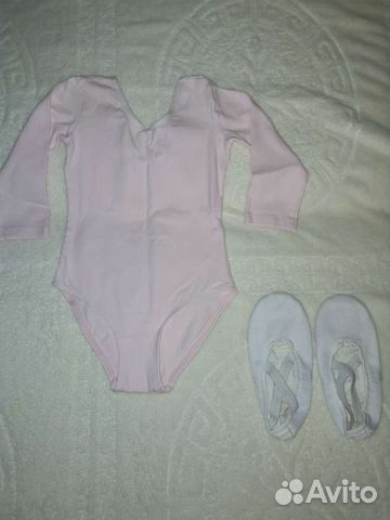 Гимнастический купальник р. 110-116