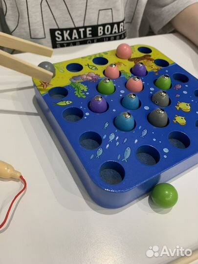 Развивающие игрушки магнитная рыбалка