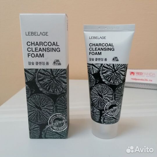 Пенка для умывания с углем Lebelage