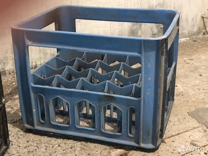 Ящик пластик для бутылок