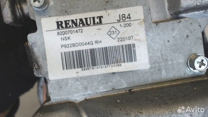 Колонка рулевая Renault Scenic, 2007