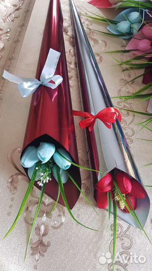 Мыльные букеты