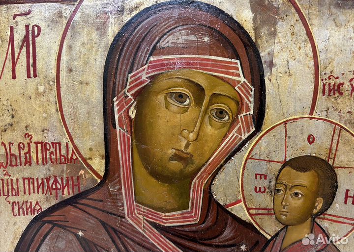 Икона Тихвинская Пресвятая Богородица