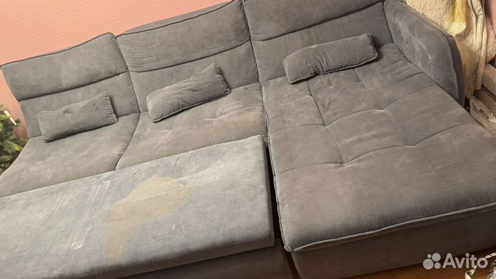 Большой угловой диван раскладной бу