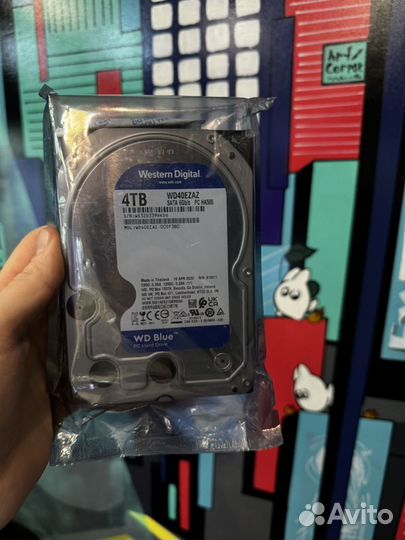 Жесткий диск western digital 4tb Новый