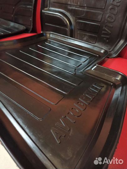 Ковры салона Хундай Акцент резина