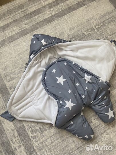 Конверт на выписку, зима