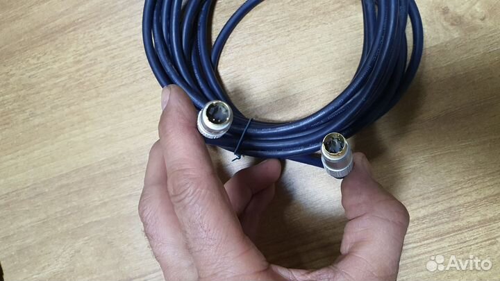 Кабели video 5м, 1м(S-video, DVI, VGA)