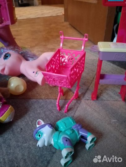 Огромный пакет игрушек для девочки