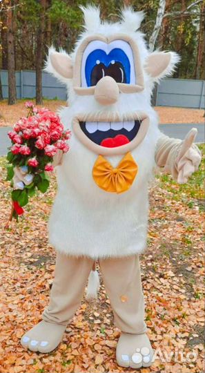 Экспресс поздравление, ростовая кукла,мишка