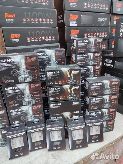 Лампы led, разные цоколи