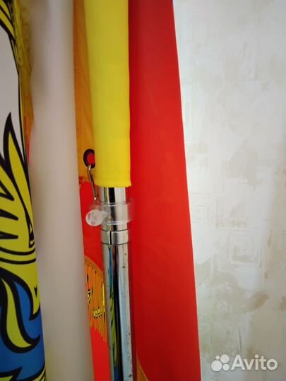 Знамя России с гербом