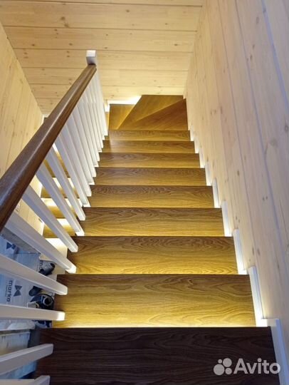 Лестницы деревянные под ключ