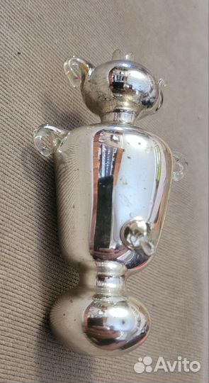 Елочная игрушка СССР Самовар