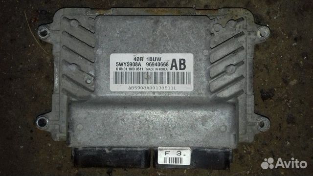 Блок управления двигателем (мозги ) Daewoo Nexia 1