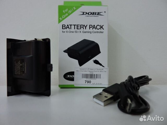 Аккумулятор для геймпада Xbox One + провод