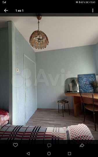 Комната 9 м² в 4-к., 1/9 эт.