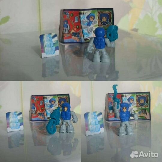 Киндер игрушки Супер герои машины снеговик