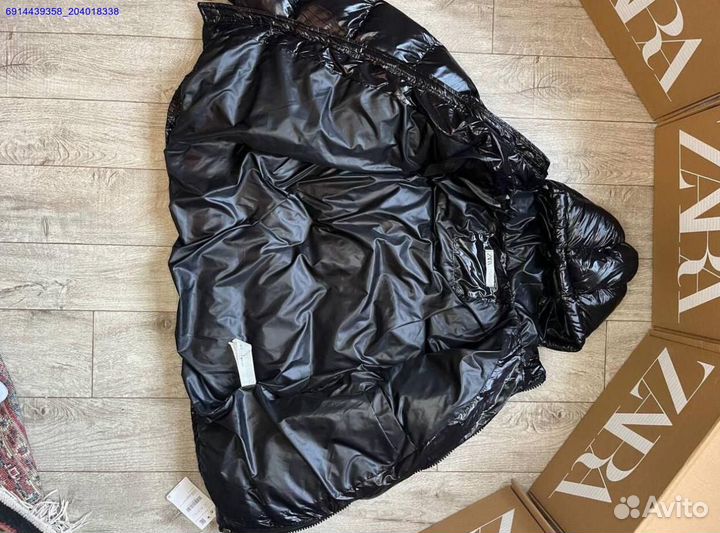 Zara и Moncler пуховик Premium (Арт.40436)