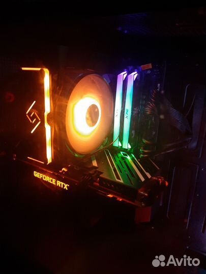 Игровой компьютер с монитором полный комплект