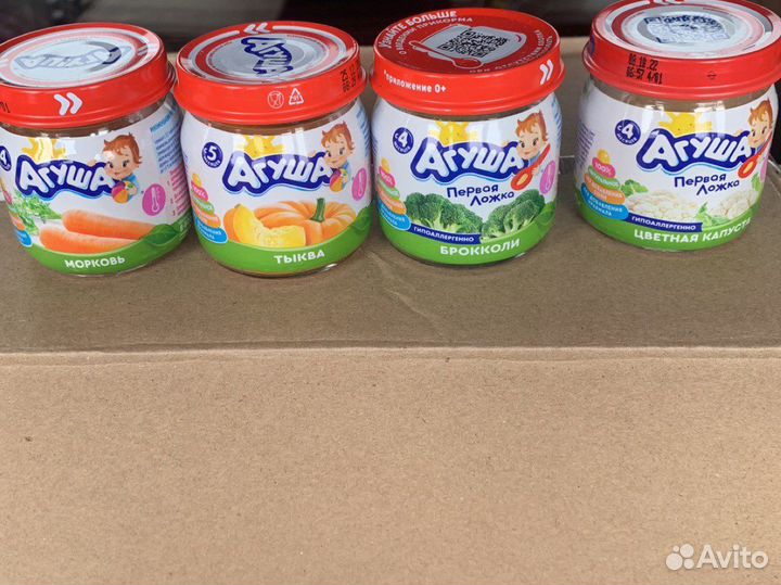 Овощное пюре агуша