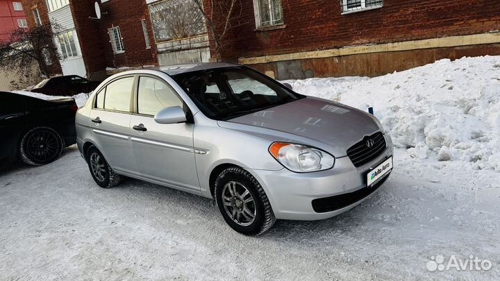Hyundai Verna 1.4 AT, 2007, 225 000 км