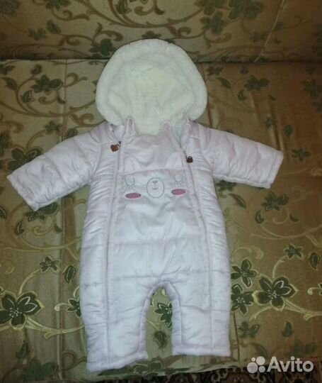 Зимний комбинезон для девочки