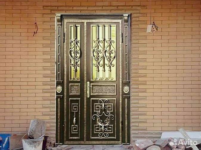 Кованая дверь входная