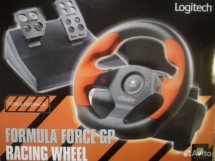Игровой руль logitech driving force gt