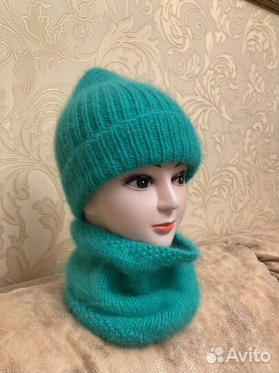 Комплект шапка и мнуд