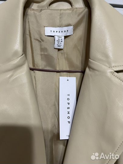 Пиджак женский экокожа. Р- 44