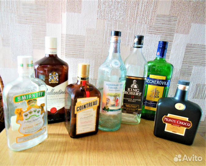 Бутылки для коллекции и рукоделия