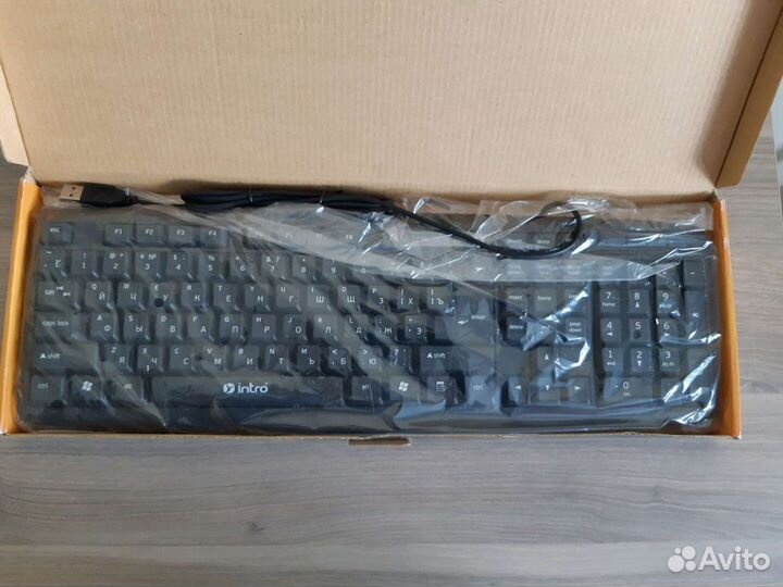 Клавиатура Intro KU101 (USB, проводная) (новая)