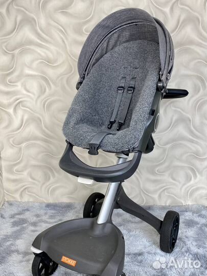 Зимние вкладыши из овчины для коляски Stokke