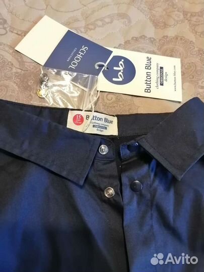 Рубашка Button blue р-р 170