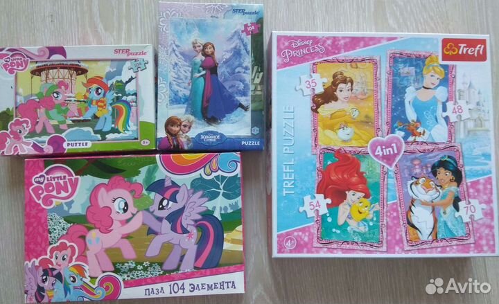 Пазлы и кубики