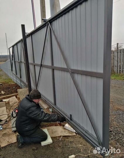 Ремонт автоматических ворот, роллет, рольставней