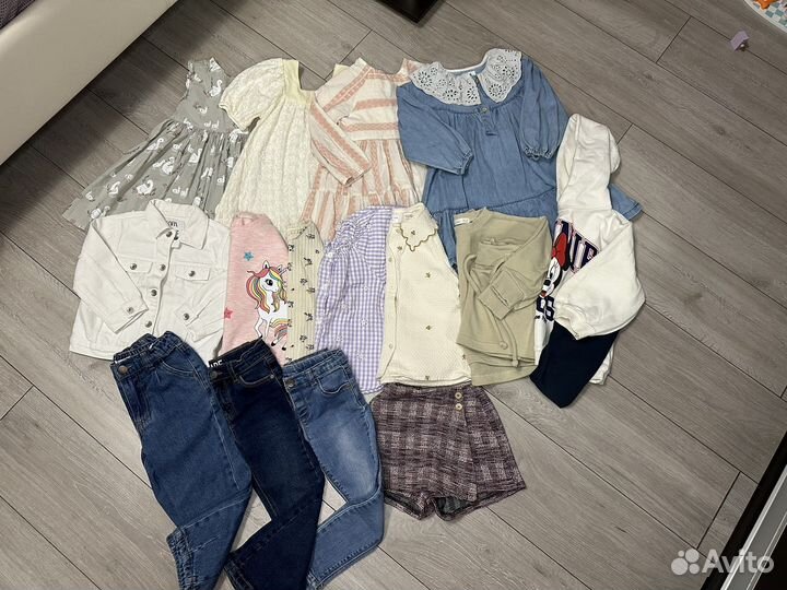 Вещи на девочку 104-110
